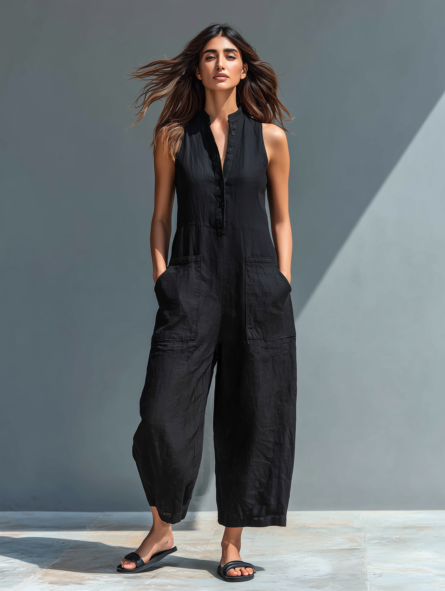 Daphne | Elegant Sleeveless Jumpsuit