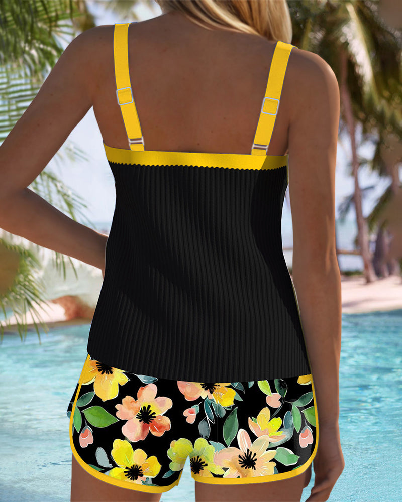 Lana | Elegant Two-Piece Tankini Set