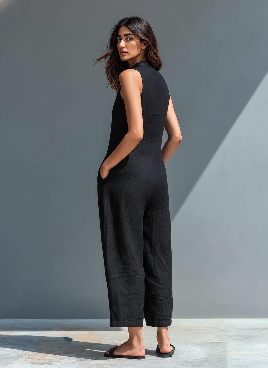 Daphne | Elegant Sleeveless Jumpsuit