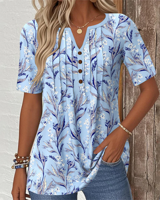 Fay - Floral-print blouse
