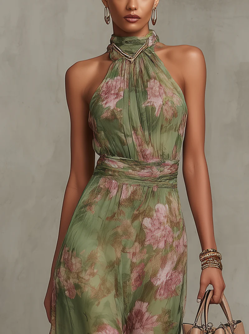 Rosalie | Elegant Floral Summer Dress