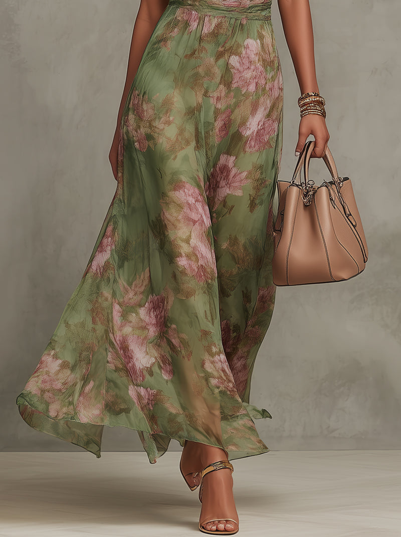 Rosalie | Elegant Floral Summer Dress