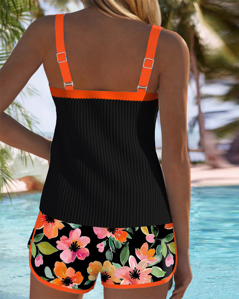 Lana | Elegant Two-Piece Tankini Set