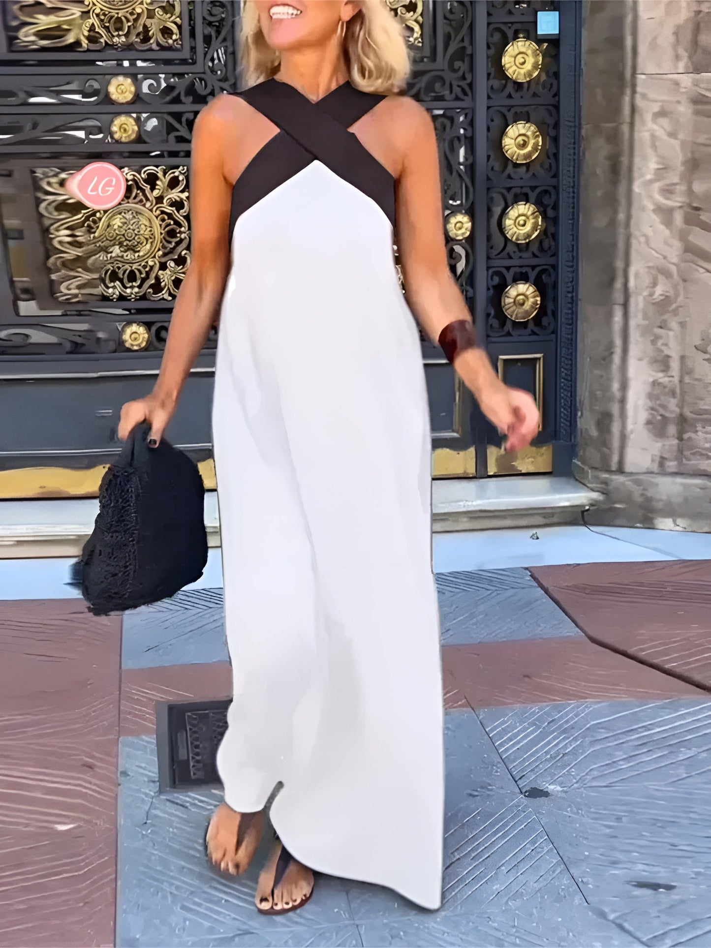 DELPHINE | JURK MET OVERLAPPENDE SNEDE